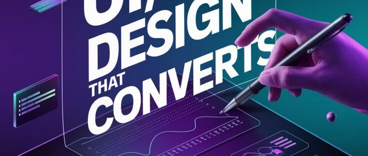 Professional UI/UX design for websites improving user experience, customer engagement, and conversion rates